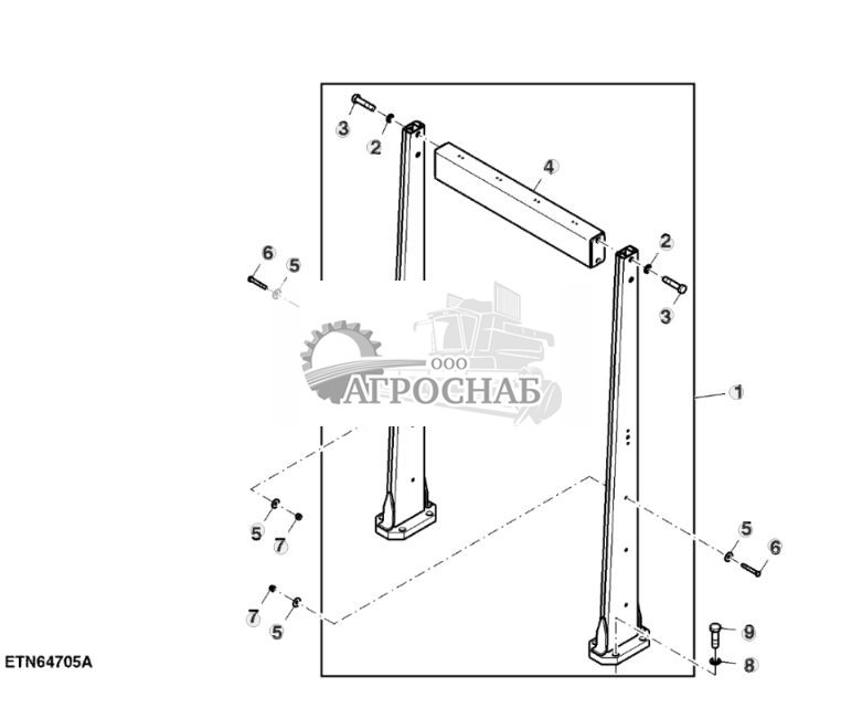 Фиксированная система защиты от опрокидывания в сборе - ST758796 476.jpg